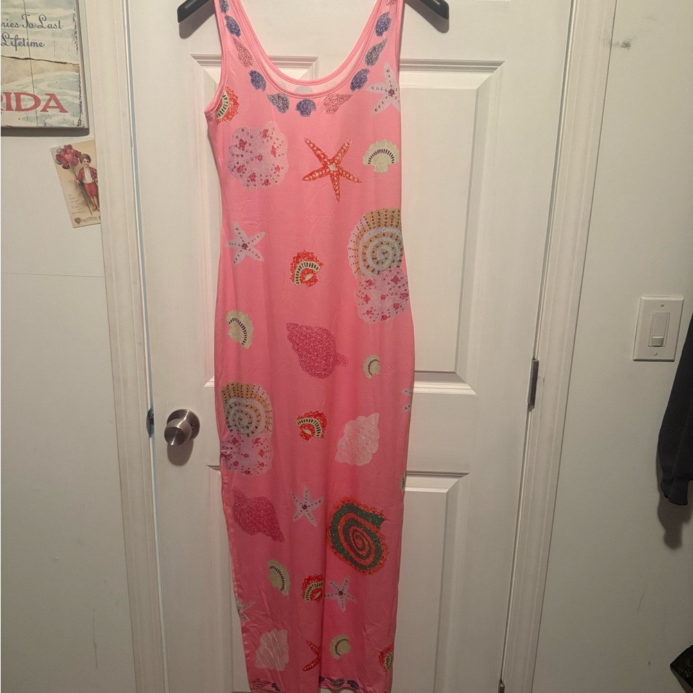 Pink Starfish women’s vacation dress size small